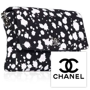 Chanel Splatter Paint Classic Flap